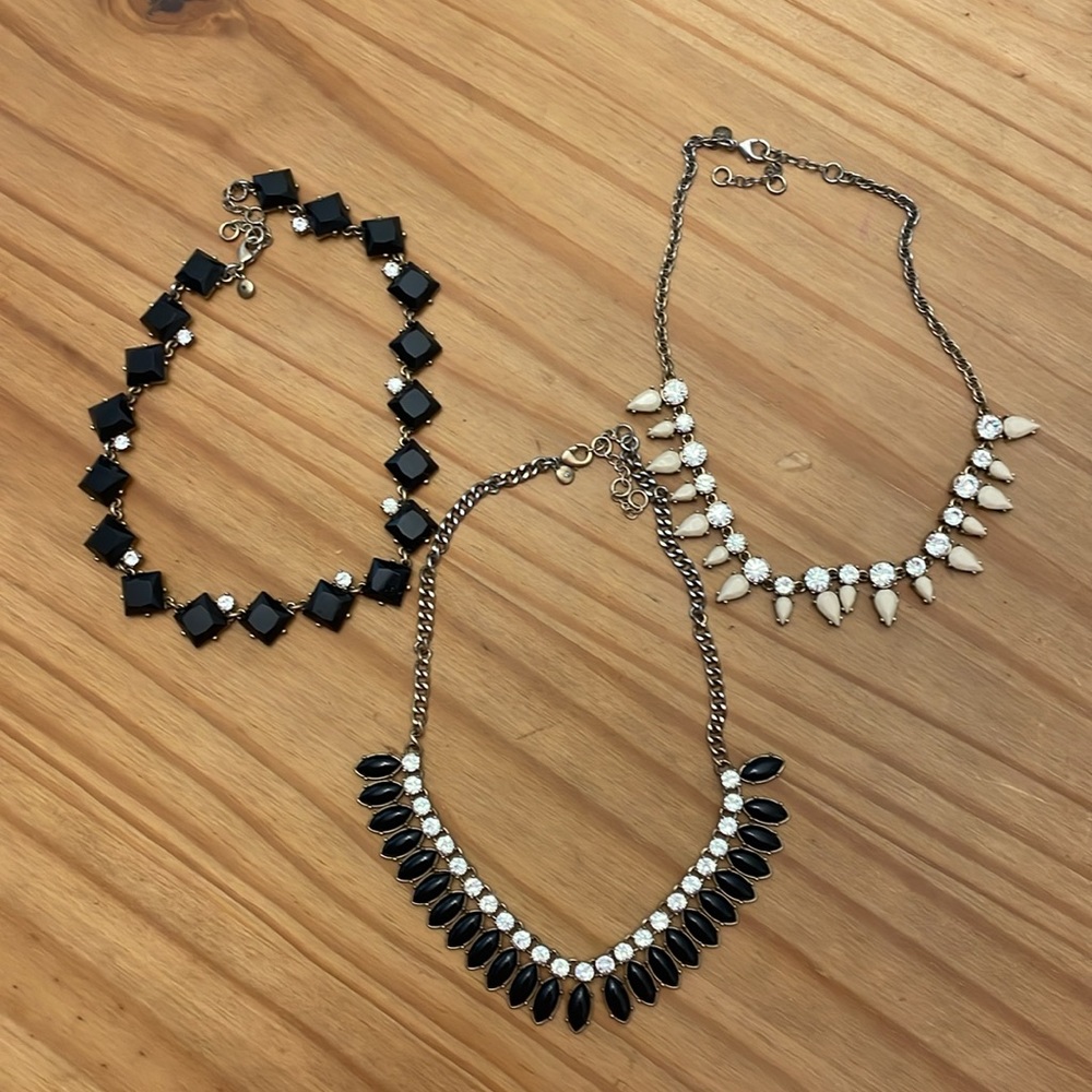 Sparkly Necklace Bundle - J.Crew, The Limited & Sabika